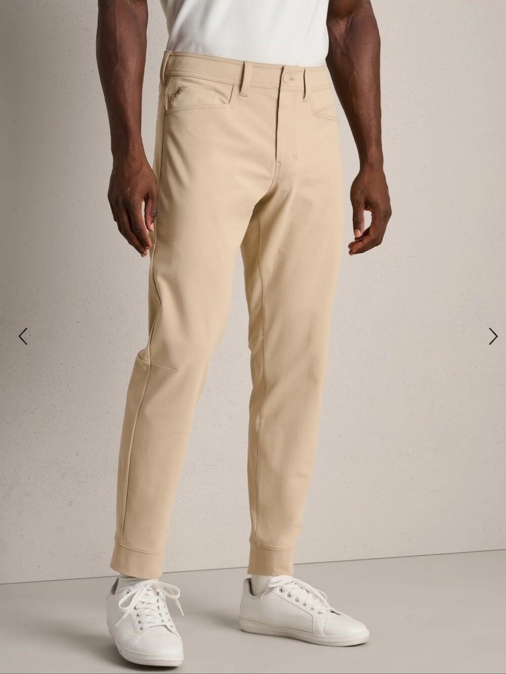 Rhone Performance Travel Preppy Golf Commuter Slim Fit Joggers Khaki Sz 31X29.5